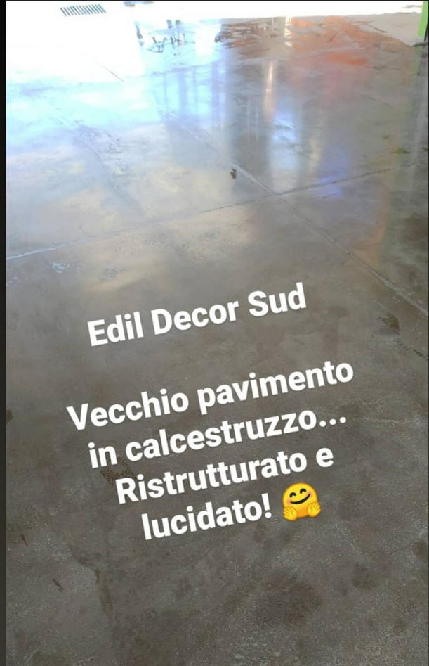 lucidatura pavimento industriale cls cemento